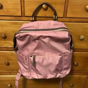 Tommy Bahama pink and maroon laptop backpack